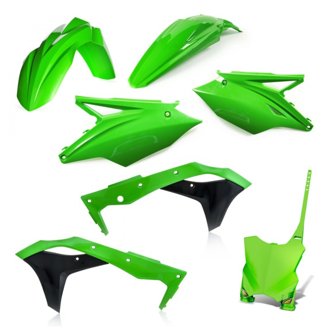 17-20 Kawasaki KX250F 5-pc Replica Body Kit - OEM