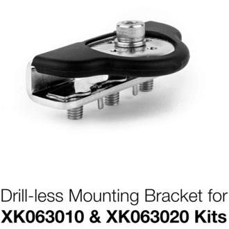 Drill-less Mounting Bracket for 10-20In LED 2-in-1 Green & White Light Bars 2pc