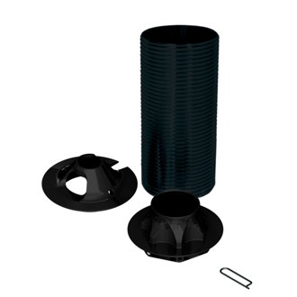 Coil-Over Sleeve Kit, 5". Spring, 7".