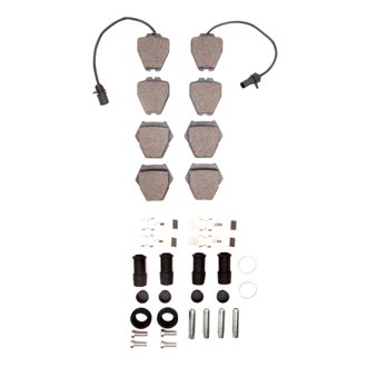 R1 Euro Ceramic Pads and Hardware Kit