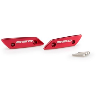 Rearview Mirrors Caps Red