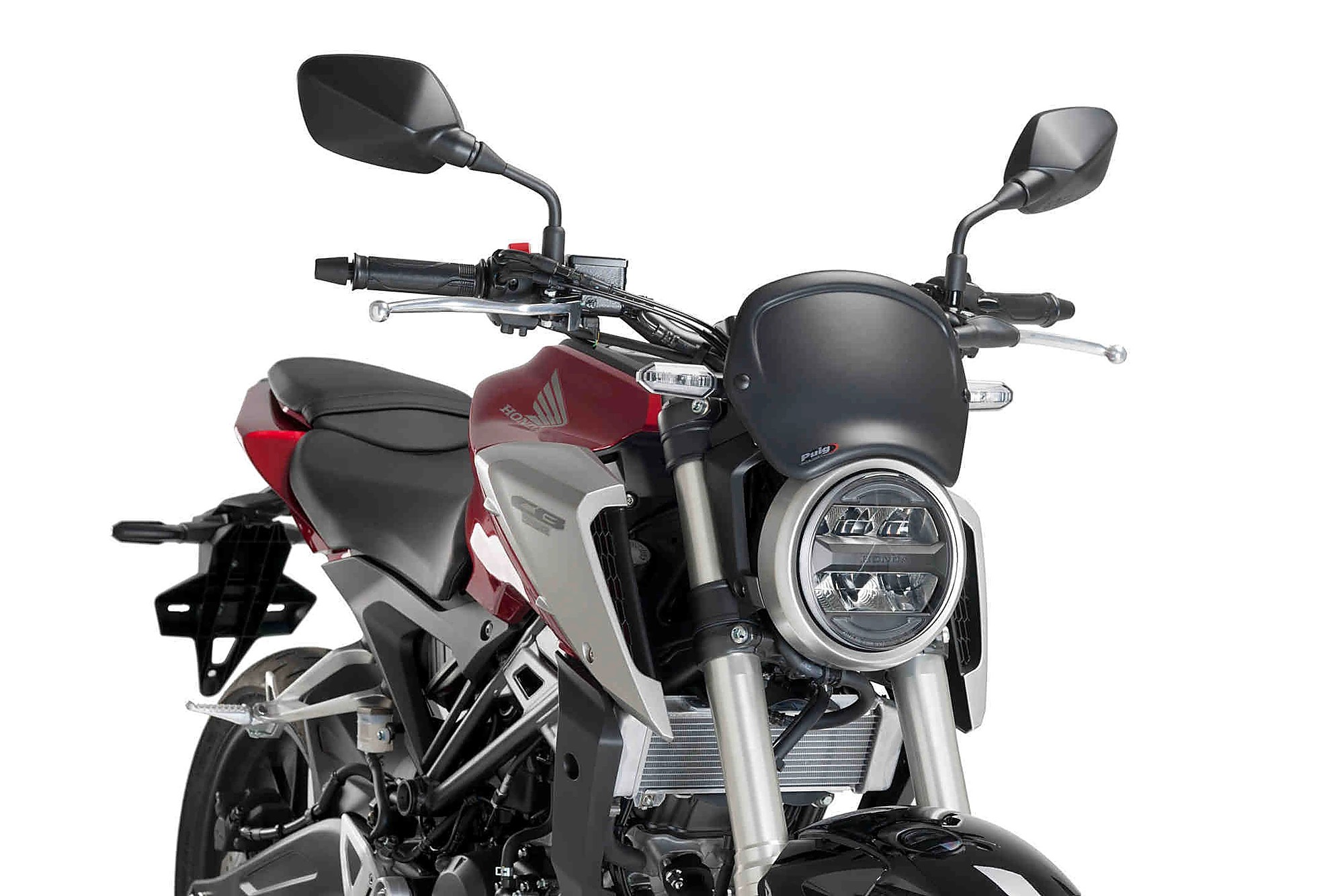 Front Plate Abs Matt Black