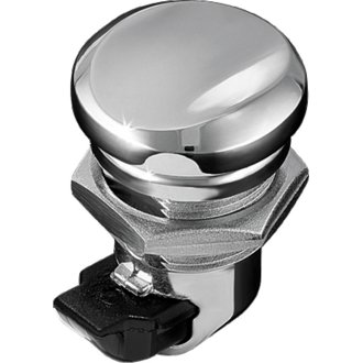 Push-Button Fuel Door Latch Chrome