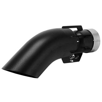 MACH Force-Xp 304 Stainless Steel Clamp-on Exhaust Tip Black