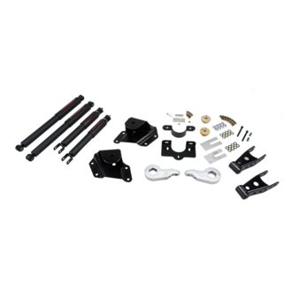 LOWERING KIT W/ ND2 SHOCKS (FRONT TORSION BAR SUSPENSION ONLY