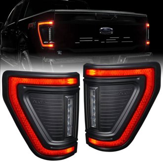 Flush Style LED Tail Lights for 2021-2025 Ford F-150 - Standard Lens