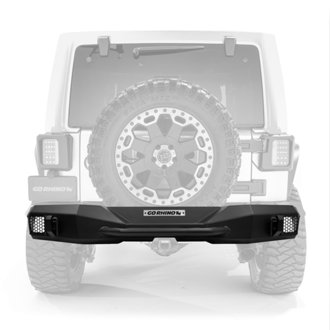 Rockline Rear Stubby Bumper For Jeep Wrangler Jk