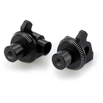 Adaptor Rider Footpeg Black