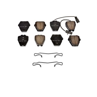 Z17 Low-Dust Ceramic Brake Pads with Hardware
