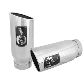 MACH Force-Xp 409 Stainless Steel Clamp-on Exhaust Tip Polished Pair