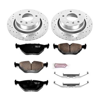 Z23 Daily Driver Carbon-Fiber Ceramic Brake Pad and Drilled & Slotted Rotor Kit