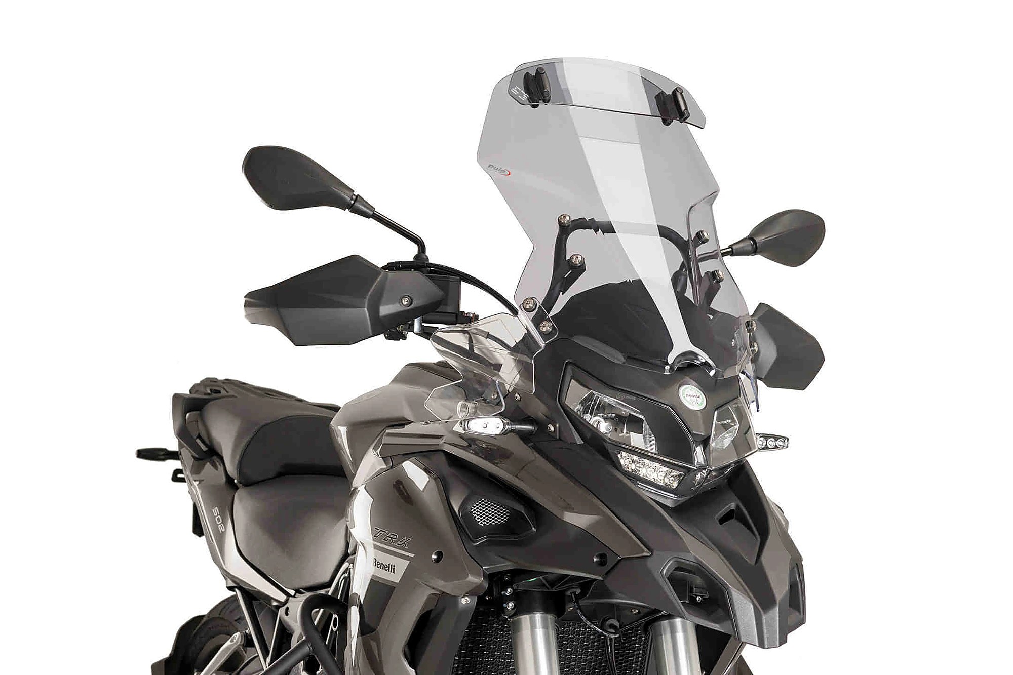 Touring Windshield With Visor Smoke
