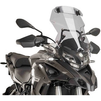 Touring Windshield With Visor Smoke