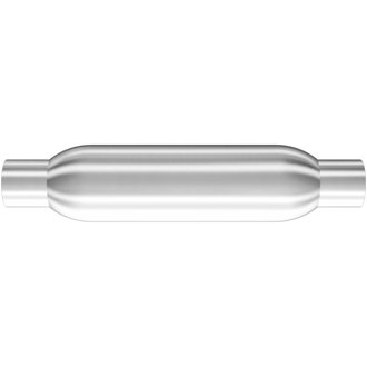 2 in/2 in Center/Center; 3.5 in x 12 in x 3.5 in Body Muffler