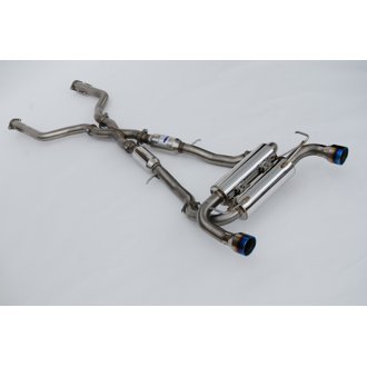 2022+ Nissan Z 70mm Gemini Cat Back Exhaust - Rolled TI Tips