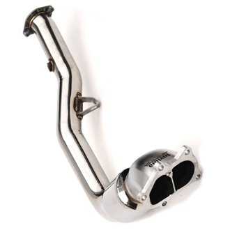 02-07 Subaru Impreza WRX/STI High Flow Catted Downpipe w/ Extra 02 Bung
