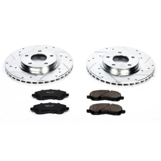 Z23 Daily Driver Carbon-Fiber Ceramic Brake Pad and Drilled & Slotted Rotor Kit
