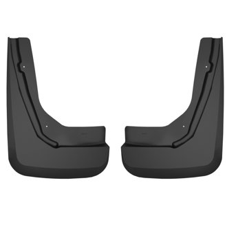 21-23 Suburban/Tahoe/Yukon XL w/o Power Running Boards Rear Custom Mud Guards - Black