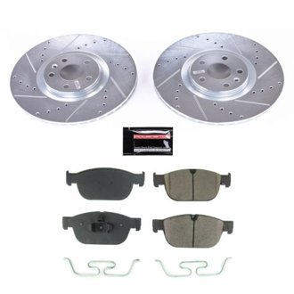 Z23 Daily Driver Carbon-Fiber Ceramic Brake Pad and Drilled & Slotted Rotor Kit