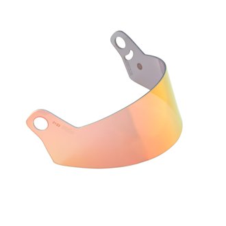 Venti Wrx Short Visor - Iridium Dark Red