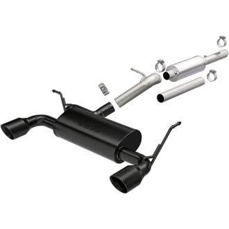 Street Series Black Coated Cat-Back System