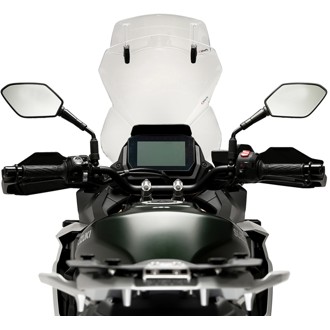 Touring Windshield With Visor Clear