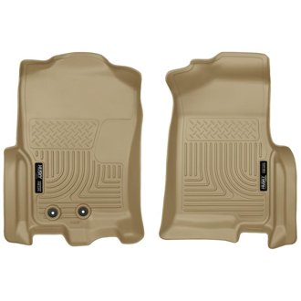 2015 Ford Expedition/Lincoln Navigator WeatherBeater Front Tan Floor Liners