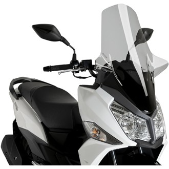 Windshield V-Tech Line Touring Smoke