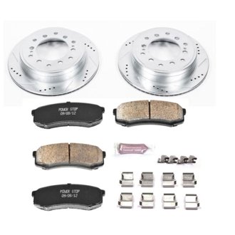 Z23 Daily Driver Carbon-Fiber Ceramic Brake Pad and Drilled & Slotted Rotor Kit