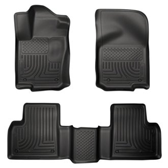 2012 Mercedes ML350 WeatherBeater Combo Black Floor Liners