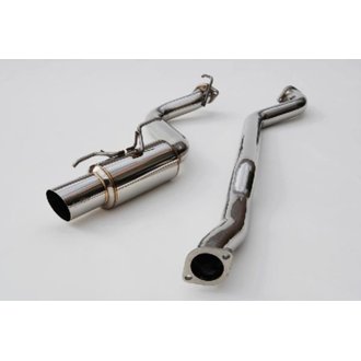 08+ WRX Hatch RACING Stainless Steel Tip Cat-back Exhaust