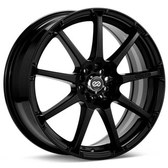 EDR9 15x6.5 5x100/114.3 38mm offset 72.6 Bore Diameter Black Wheel