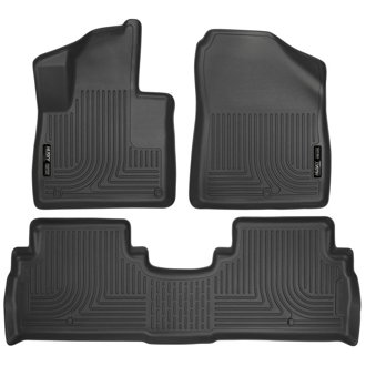 2016 Kia Sorento WeatherBeater Combo Black Floor Liners