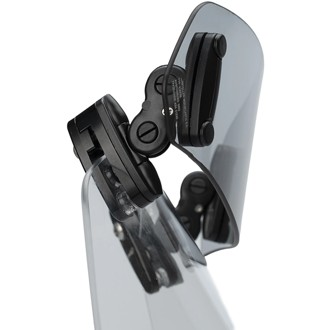 Multi-Adjustable Visor Clip-On Smoke