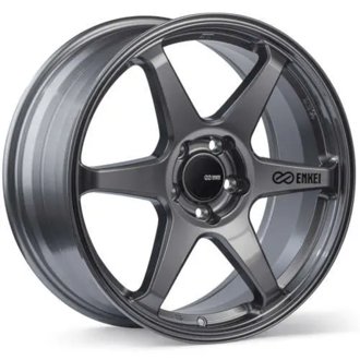 T6R 18x8 40mm Offset 5x114.3 Bolt Pattern 72.6 Bore Gloss Gunmetal Wheel