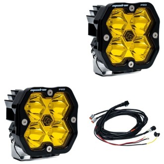 Squadron 2.0 Pro LED Spot (Pair) - Baja Amber
