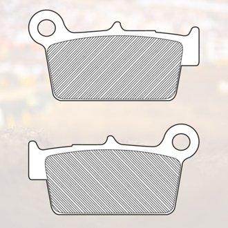 04-23 Kawasaki KX/KLX/04-22 Suzuki RMZ/03-23 Yamha YZ/03-20 TM Racing Rear Works Brake Pads