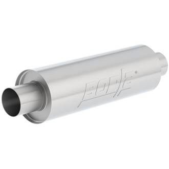 XR-1 Racing Sportsman 2.5IN Outlet / 2.5IN Inlet / 5IN x 15IN Round Muffler