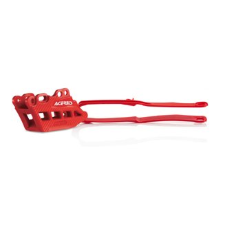 17-19 Honda CRF250R/RX/ CRF450R/RX Chain Guide/Slider Kit 2.0 - Red