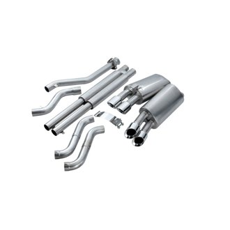 Corsa 1992-1995 Chevrolet Corvette C4 5.7L V8 LT1 Sport Cat-Back Exhaust w/ Twin 3.5in Polished Tips