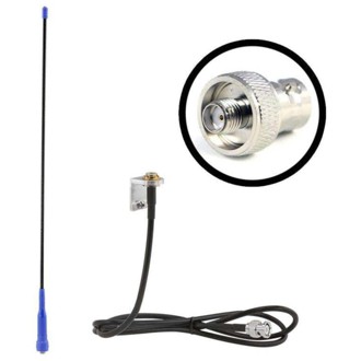 External Headset Antenna Kit with BNC Connector for Handheld Radios For V3 / RH5R