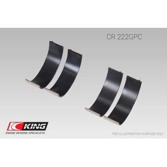 BMW N55B30A Sputter Replacement Rod Bearing Set - Size STD (2 Pair