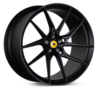 x Novitec NF8 21x9in - 5x114.3 BP - ET30 - Satin Black Ferrari GTC4Lusso / FF Front Wheel