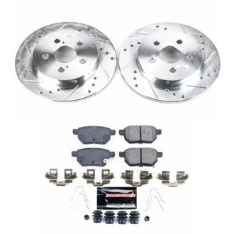 Z23 Daily Driver Carbon-Fiber Ceramic Brake Pad and Drilled & Slotted Rotor Kit