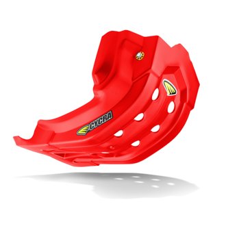 17-20 Honda CRF450R Full Armor Skid Plate - Red