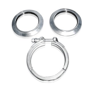V Band SS Coupling Kit for 3 1/2in tubing