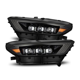 15-17 Ford Mustang NOVA LED Proj HL Alpha-Black w/Activ Light/Seq. Signal + Switchback DRL