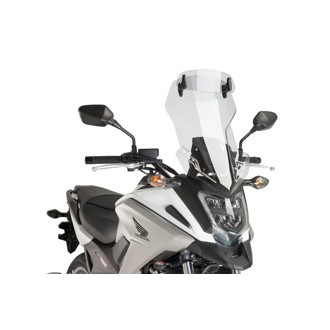 Touring Windshield With Visor Clear