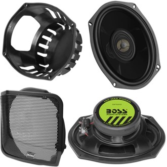 Systems Harley-Davidson 6 x 9 Inch Saddlebag Speaker Kit