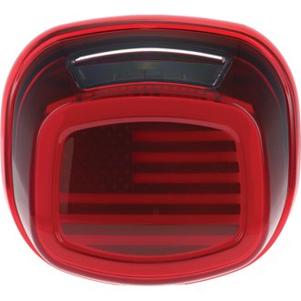Freedom Taillight Red Lens With License Light